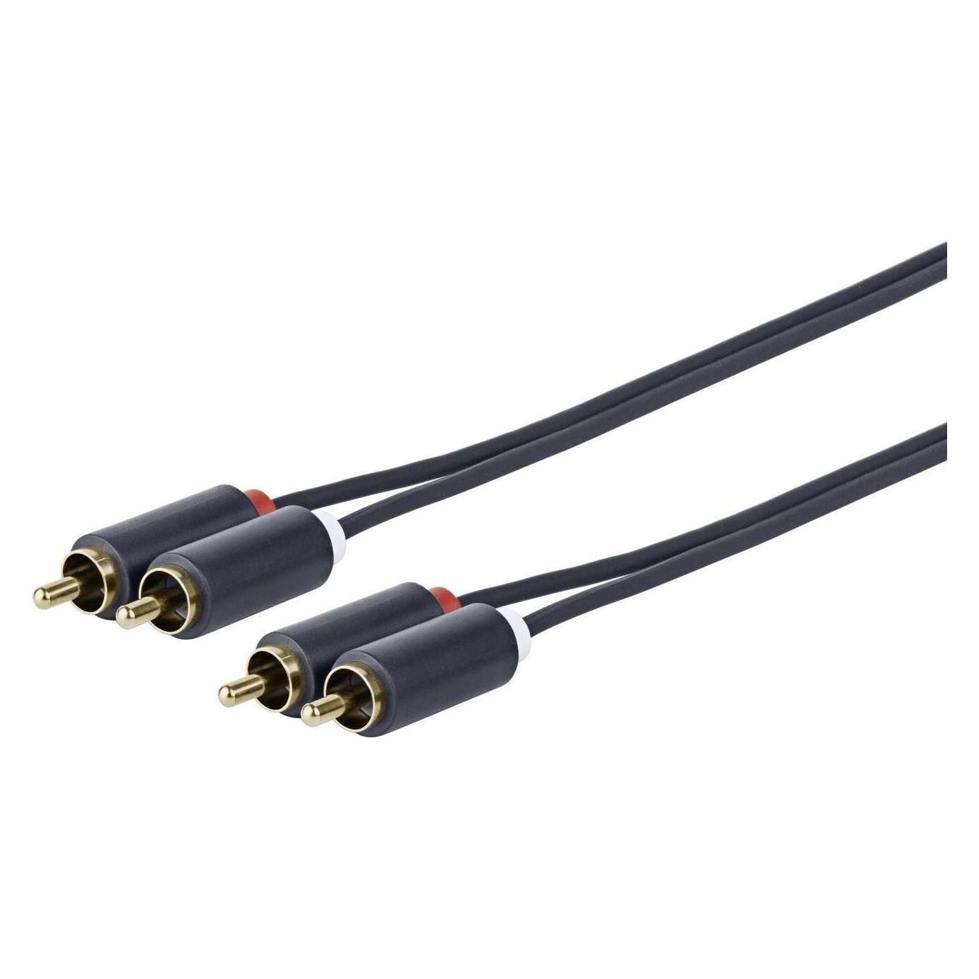 Vivolink 2 X RCA - 2 X RCA M-M 25 M (25 m, Cinch Kabel) (PRORCARCA25)