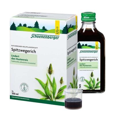 Spitzwegerichsaft Schoenenberger 3x200 ml Saft