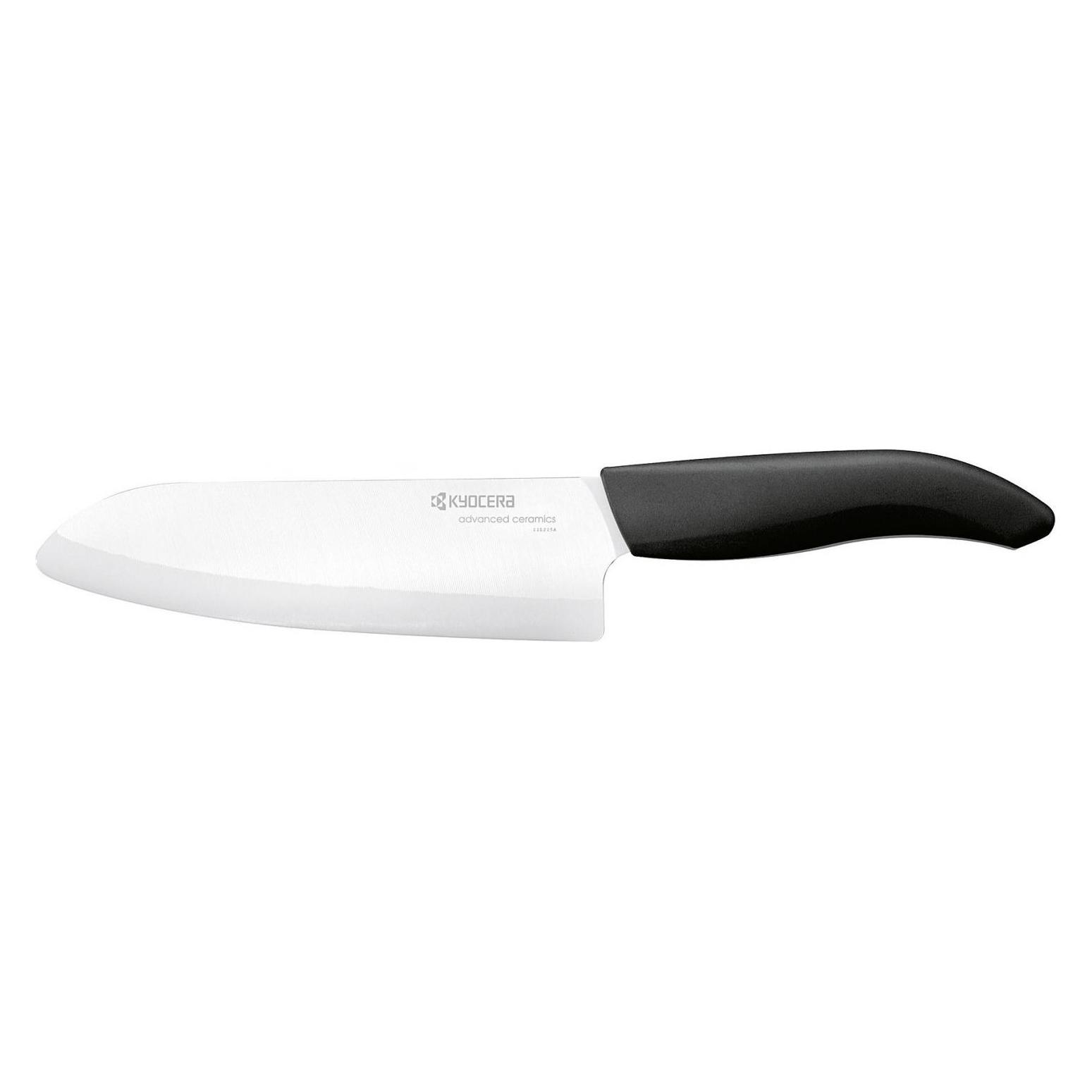 Kyocera Kochmesser FK-160WH 16 cm, Schwarz/Silber (16 cm) (FK-160WH)