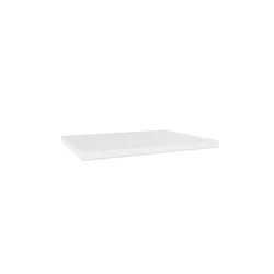 Küchen Arbeitsplatte 80 cm breit, 38 mm Stark, Weiss matt Küche Aria
