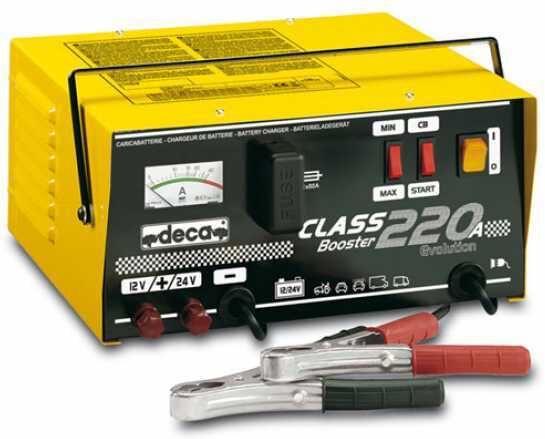 Deca CLASS BOOSTER 220A - Akkuladegerät, Startlader - 230V - 12-24V Batterien