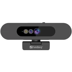 Sandberg 134-40 (2.10 Mpx), Webcam, Schwarz