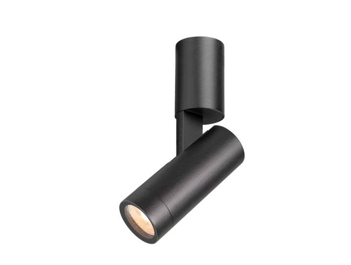 S-Tube Applique Murale Black - SLV - Aluminium