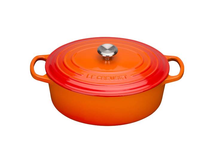 Le Creuset Le Creuset Signature Bräter oval 4,1 l Ofenrot