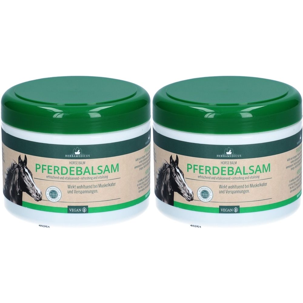 Pferdebalsam Herbamedicus 2x 2x500 ml Balsam