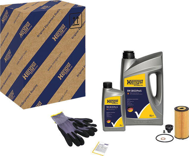 Hengst Filter Teilesatz, Inspektion Kit874 Für Porsche Vag Vw Seat