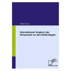 Internationaler Vergleich der Wirksamkeit von Null-Defizit-Regeln, Fachbücher von Andre Hennig