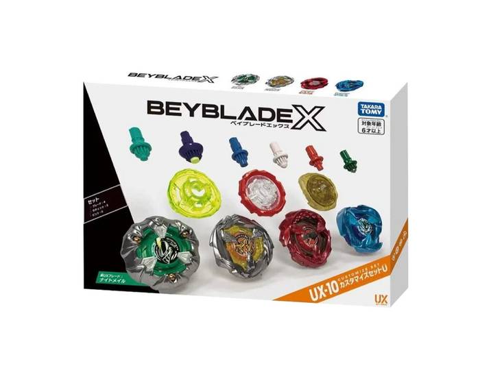 Takara Tomy Speed-Kreisel Takara Tomy Beyblade X Customized Set UX-10
