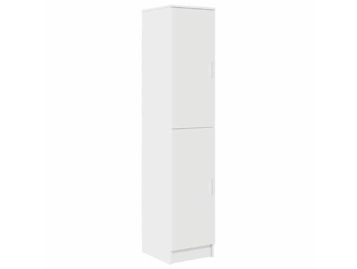 Haut Armoire moderne Cabinet rectangulaire avec rangement Blanc 35x39x168 cm B9719
