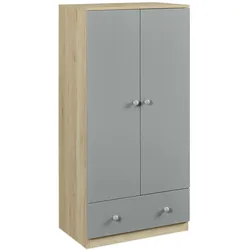 En.Casa, Kinderkleiderschrank, Beldinupp (60 x 40 x 123 cm)