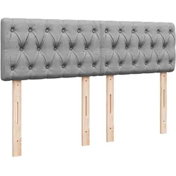 vidaXL, Boxspringbett, Pearl (Knopfheftung Design) (200 x 200 cm)