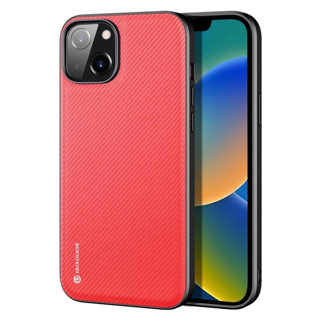 Dux Ducis Fino Series Hardcase Hülle (Apple iPhone 14) (Dux Ducis Fino Apple iPhone 14 (6.1) Red)