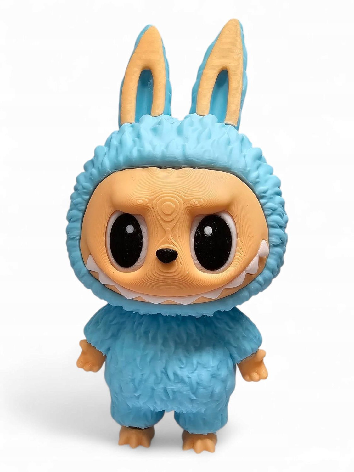 La Bu Bu Staande Figuur Blauw Mat 12 cm