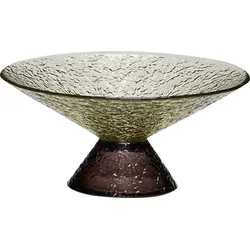 Bonbon Schale 15 cm grün-braun
