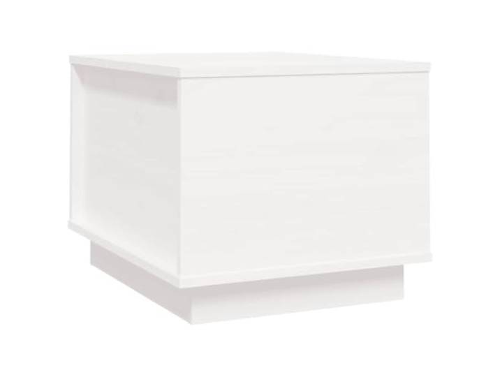 Tmriohed Couchtisch mit Hebeplatte Massivholz Kiefer Weiß 40x50x35 cm Stilvoller Beistelltisch mit flexibler Hebeplatte und Staufach für Wohnzimmer und Büro, inklusive verständlicher Anleitung.