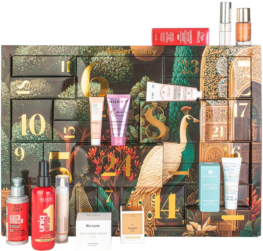 baslerbeauty Adventskalender 2026 Gold