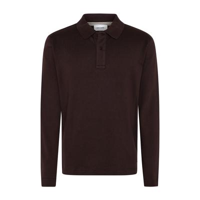 T-Shirt PIERRE CARDIN "Pierre Cardin Poloshirt", Herren, Gr. M, braun (mole), Obermaterial: 100% Baumwolle CO., uni, regular fit, Shirts T-Shirt, mit Knopfleiste
