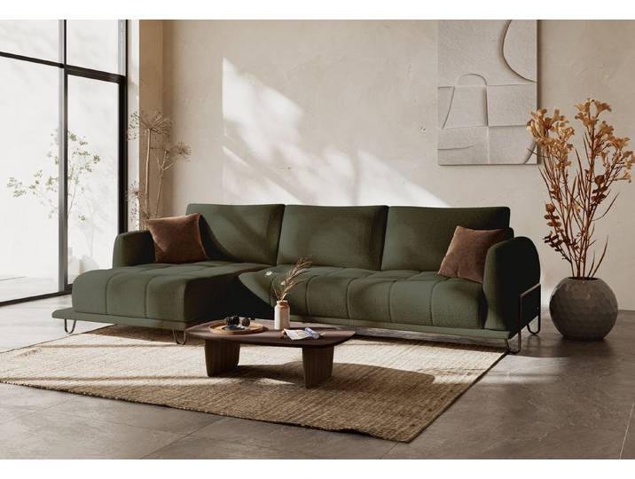 moebeloutlet.de Ecksofa Nobel Stoff Ecksofa