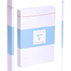 Clairefontaine 500x Umschl gommée 114x162 90g- Weiß 8516C