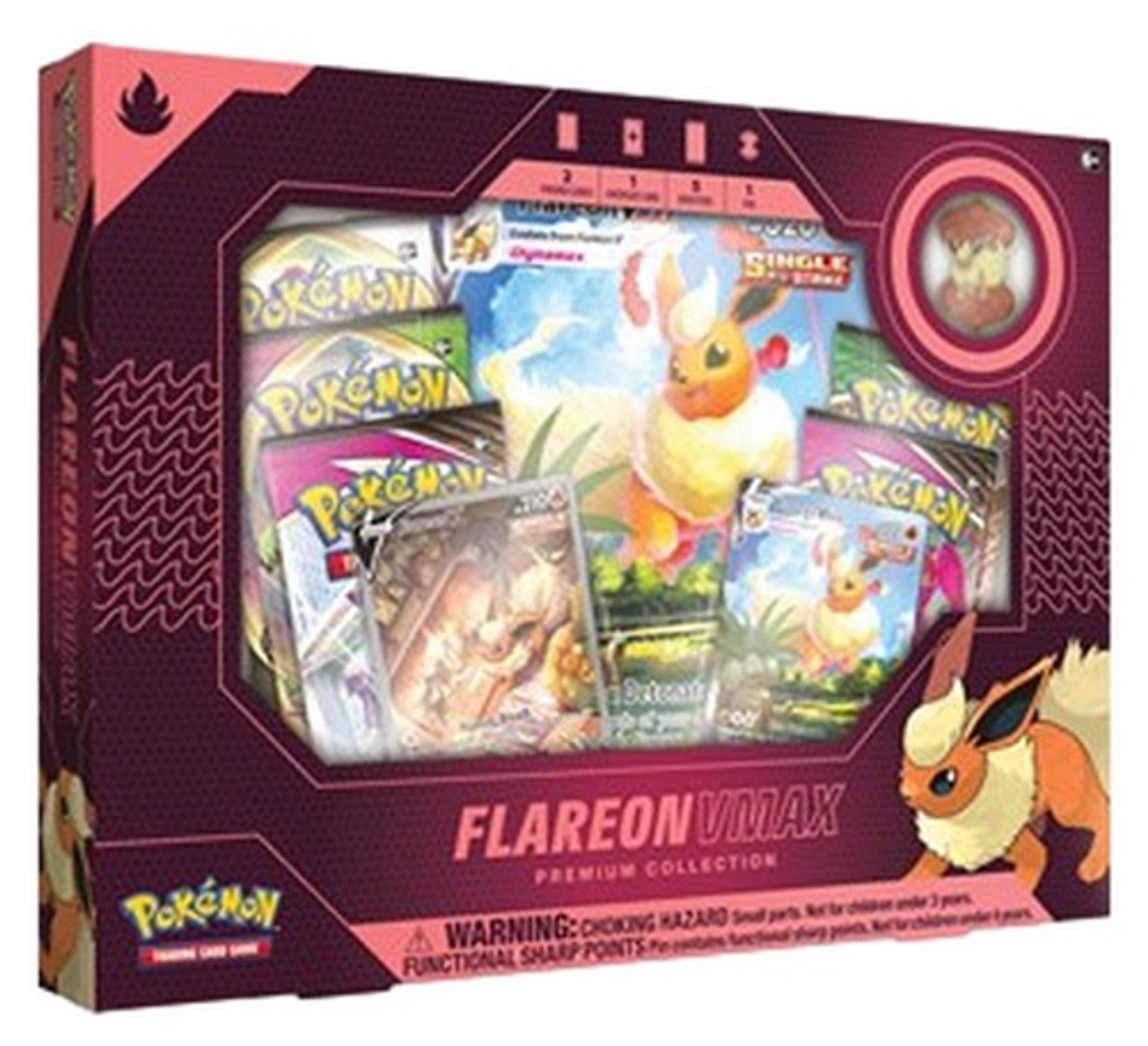 Pokemon Flareon VMAX Premium Collection EU Version