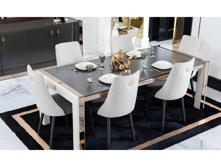 Xlmoebel Esstisch Massivholz Tisch aus Italien für luxuriöse Esszimmer Einrichtung (1-St), Made in Europa