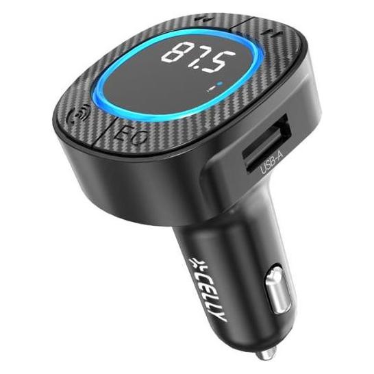 Celly Bluetooth-USB-FM-Sender (CARTRASMITTERBK)