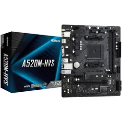 Asrock A520M-HVS AMD A520 Sockel AM4 micro ATX