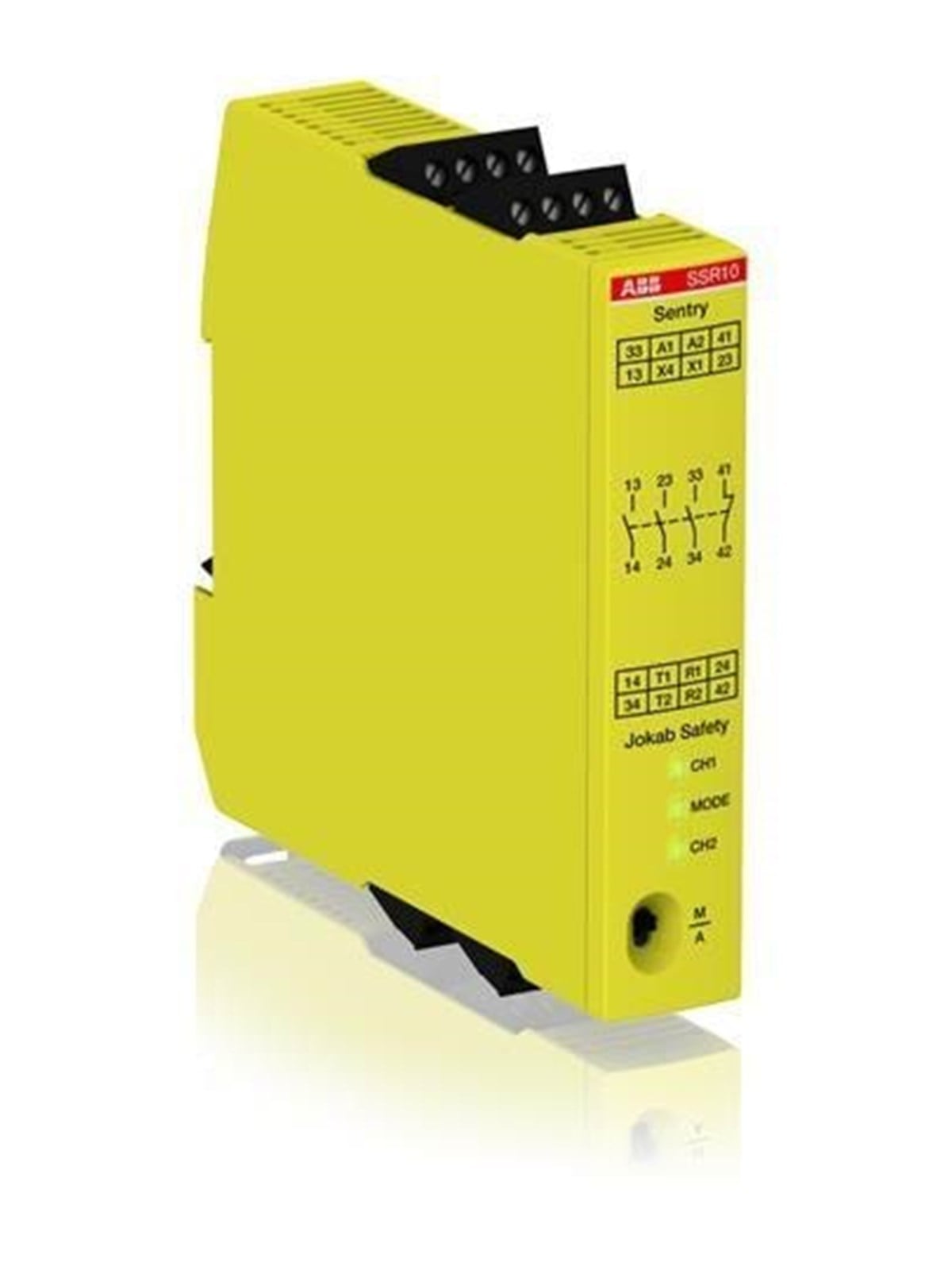 Jokab Safety Safety relay sentry ssr10 24vdc - 3 no + 1 nc - no time delay