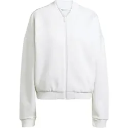 ADIDAS Damen Jacke Essentials Contemporary Logo, Größe XL in Weiß Weiß