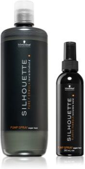 Schwarzkopf Professional Silhouette Pump Spray laca de fixação forte formato poupança 1 un.. Silhouette Pump Spray