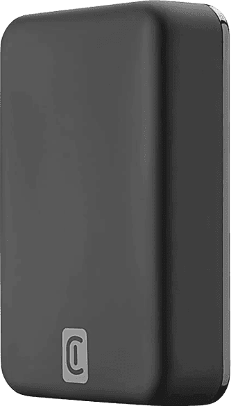 REACONDICIONADO Seminuevo Muy bueno PowerBank - CellularLine MAG 10000, Para Apple, 18 W, MagSafe, USB C, Negro