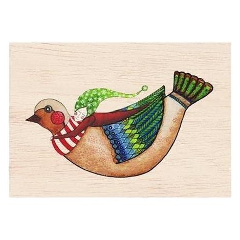 Cozywood Holzkarte C6 + Umschlag Holy Bird (41311521)