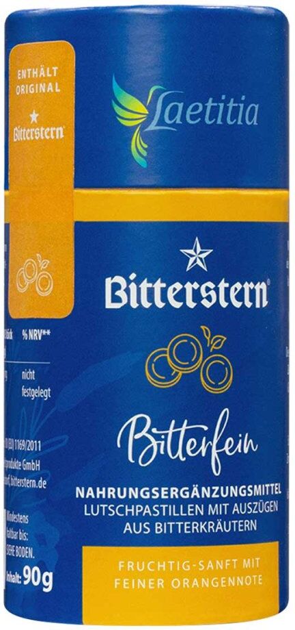 Bitterstern Bitterfein Lutschpastillen 90g
