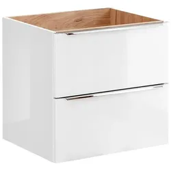 WASCHTISCHUNTERSCHRANK 60cm April Weiß