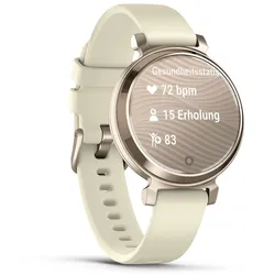 Garmin Lily® 2 Cremegold/Kokos Aluminium mit Silikon-Armband 14mm