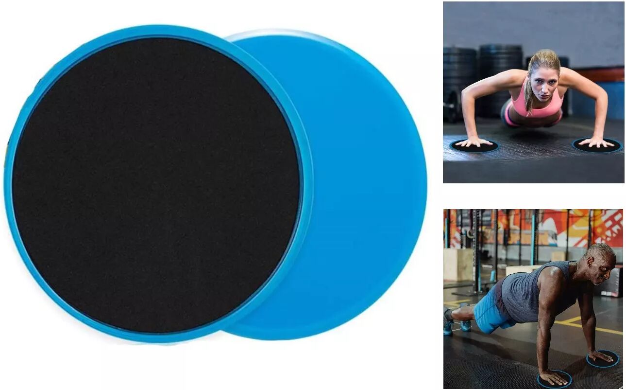INF Core Slider Gleitplatten 2er-Pack Blau