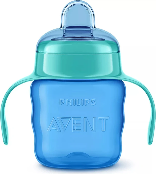 Avent Beker met Drinktuit Blauw Scf551/05 200 ml Babyflasche