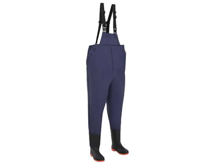 vidaXL Wathose mit Stiefeln Grösse 41 Blau