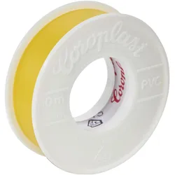 Coroplast, Klebeband, Premium Isolierband Isolier-Klebeband 0,10x15mm x 10m gelb (15 mm)