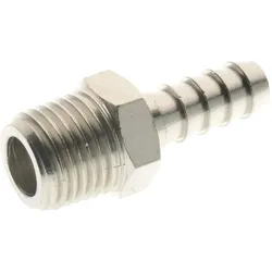 RS PRO, Schlauchanschluss + Schlauchverbinder, Schlauchanschluss Messing 75 bar (14 mm)