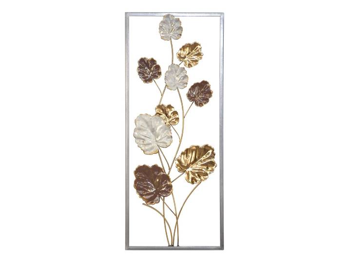 Décoration murale Ricada Métal Doré 25 x 61 x 3cm