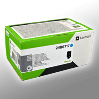 Lexmark Toner 24B6717 cyan