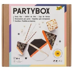 folia Einweggeschirr Party-Box »Adults« 36-teilig mehrfarbig