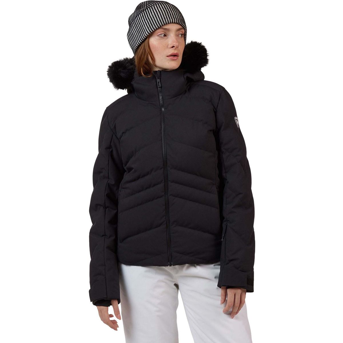 Rossignol W Staci Insulated Jacket black (200) L RLOWJ02 20000L