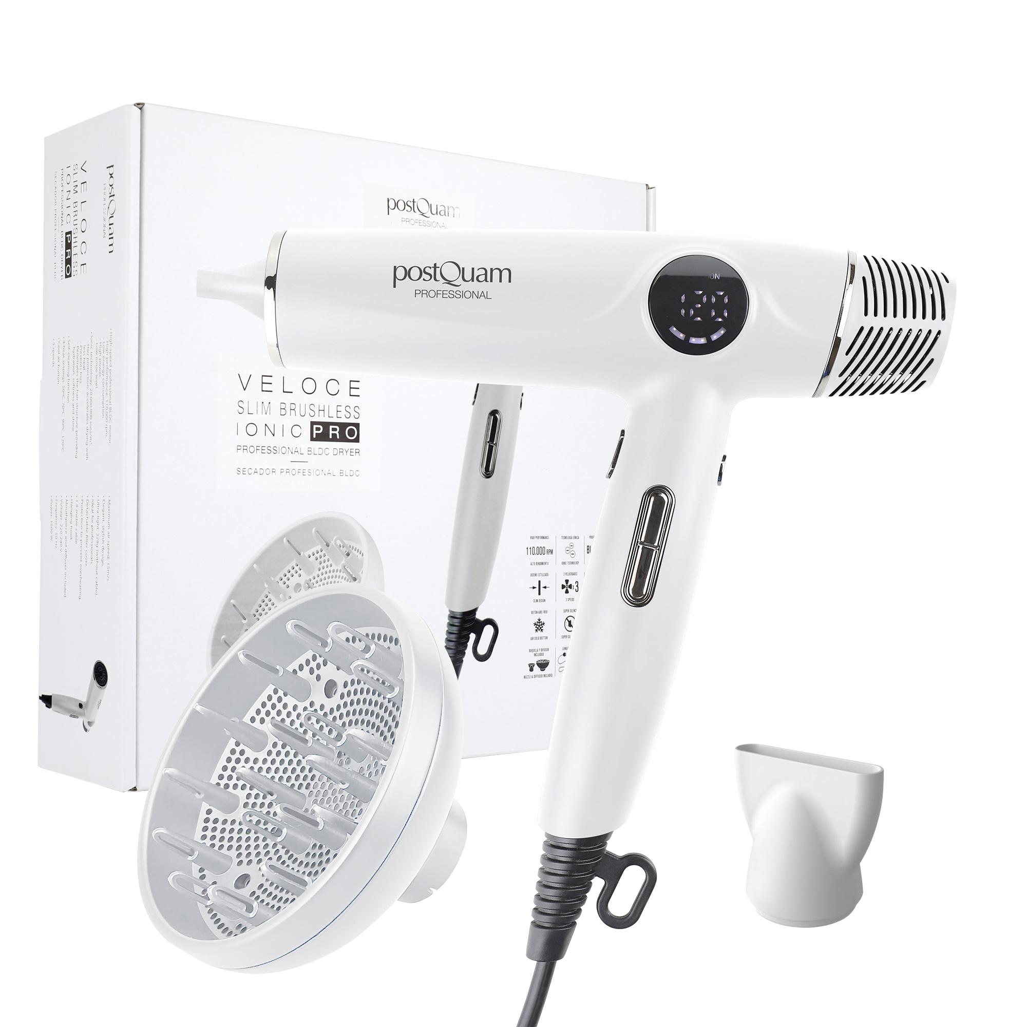 VELOCE SLIM BLDC IONIC PRO PROFESSIONELE FÖHN 110.000 RPM