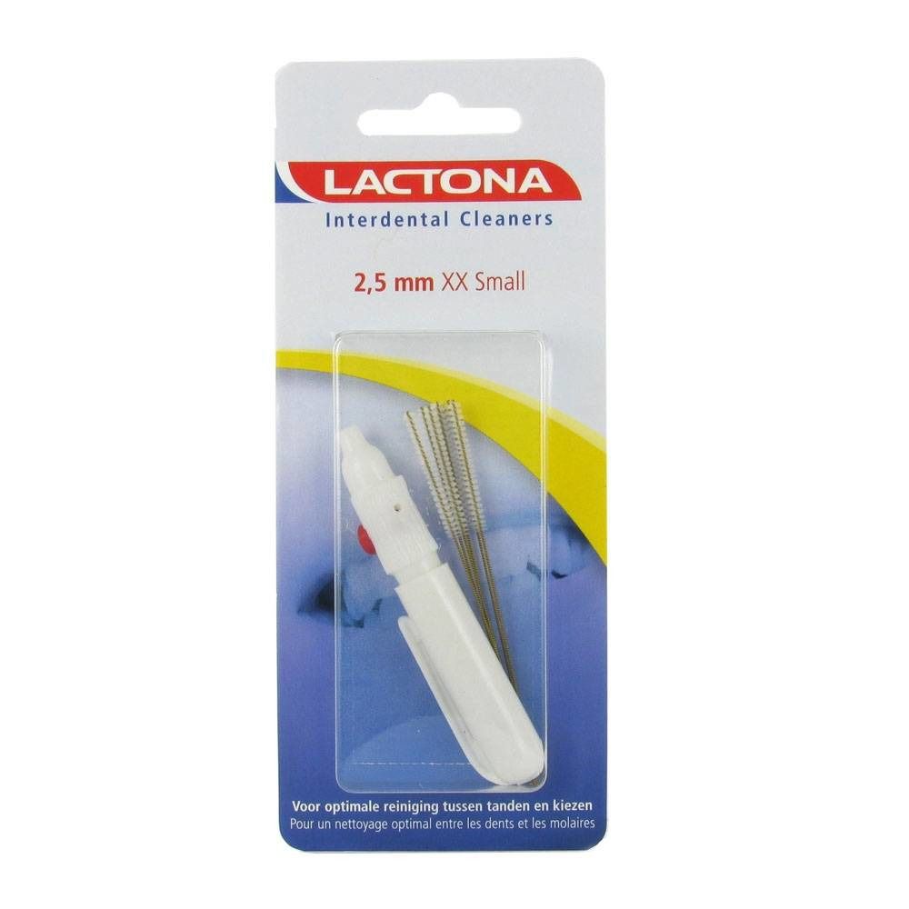 Lactona Interdental Cleaners Xxs 2.5Mm Long 5 6 St Zahnbürste