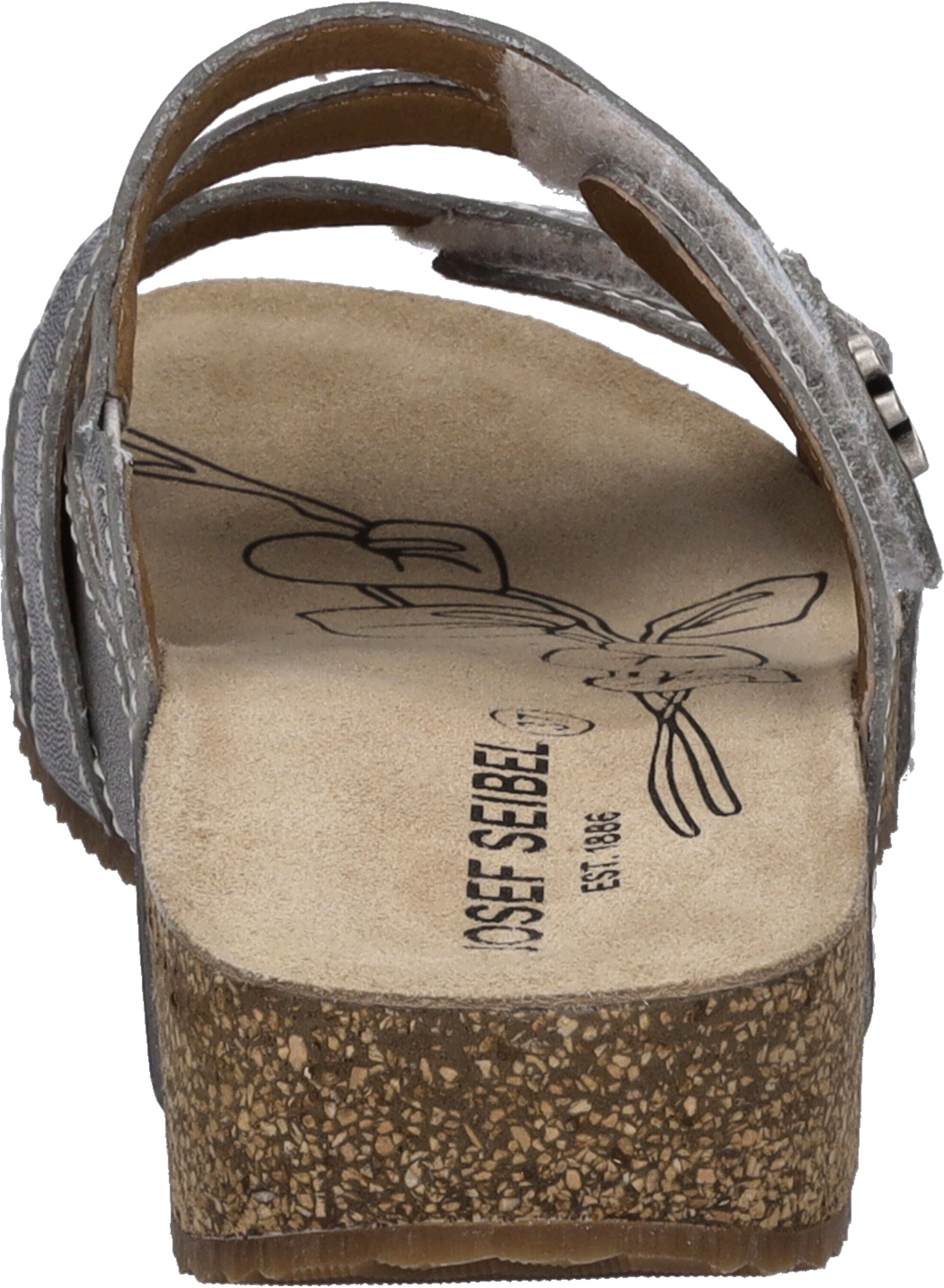 Sandale JOSEF SEIBEL "Tonga 82, cristal", Damen, Gr. 41, beige (cristal), Obermaterial: 100% Rindsleder Leather cow., Schuhe Sandale