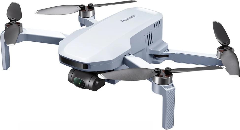 Potensic Atom, 4 Rotoren, 12 MP, 4608 x 2592 Pixel, 16 m/s, 2230 mAh, Grau
