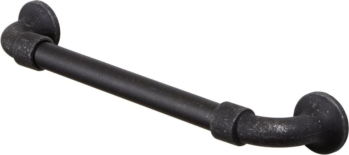 Ladegreep Landhuisstijl Meubelgreep Antiek Mat Zwart 160 mm