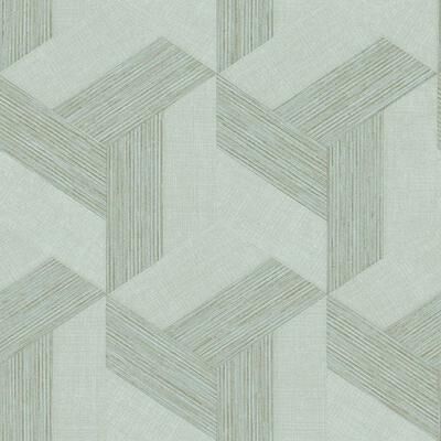 Galerie Wallcoverings Synergy Collection Geometric Design Matte Finish Vinyl on Non-woven Wallpaper Roll